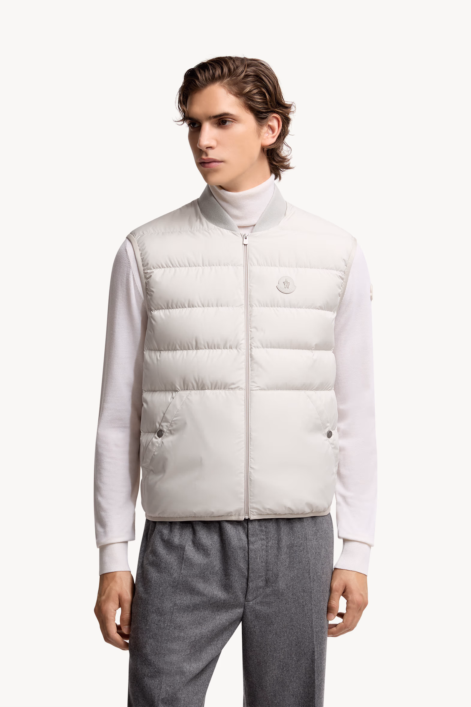 Epinal 3-in-1 Down Bomber Jacket Men Ice Grey Moncler 6